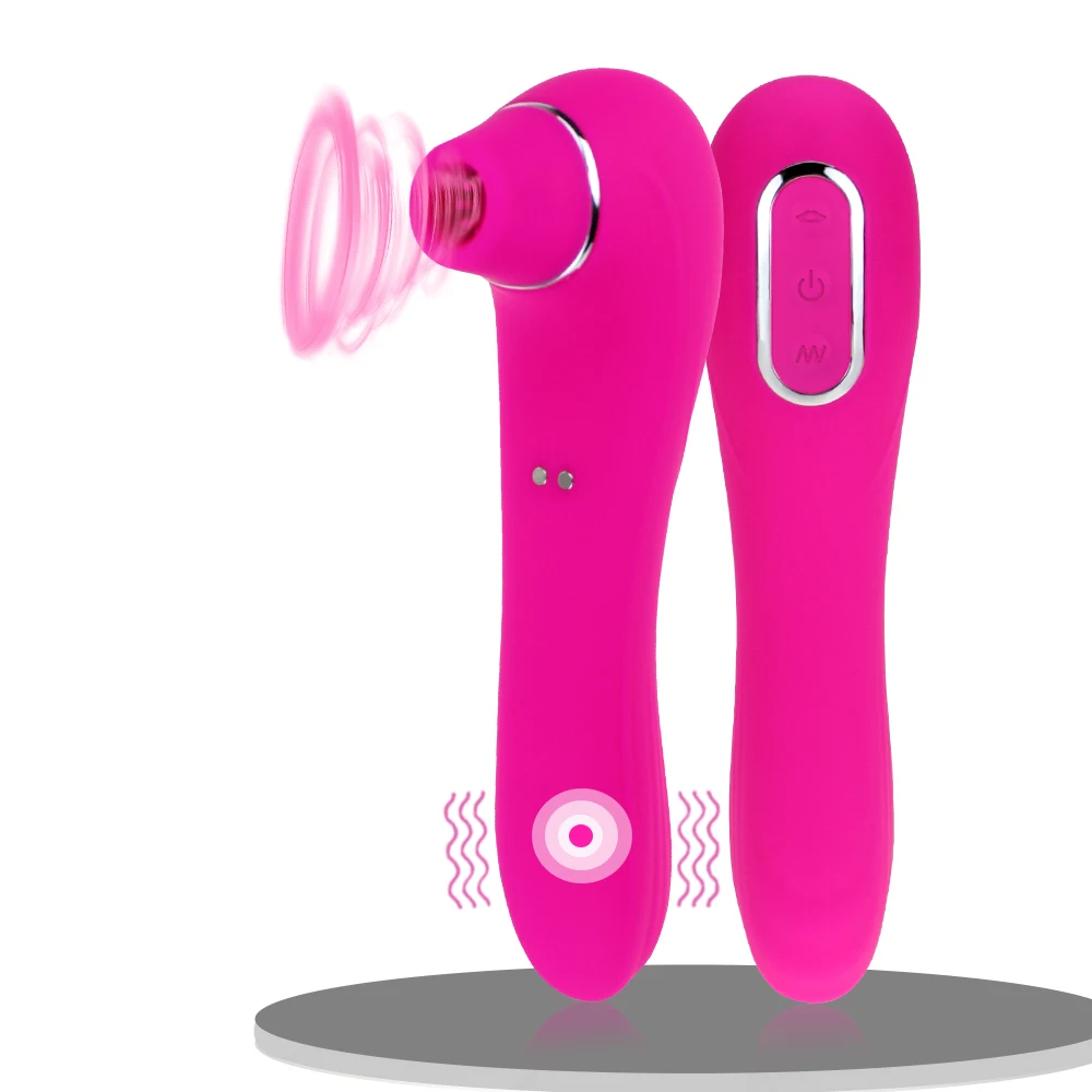 Вибратор с имитацией орального секса для женщин вагинальный стимулятор клитора