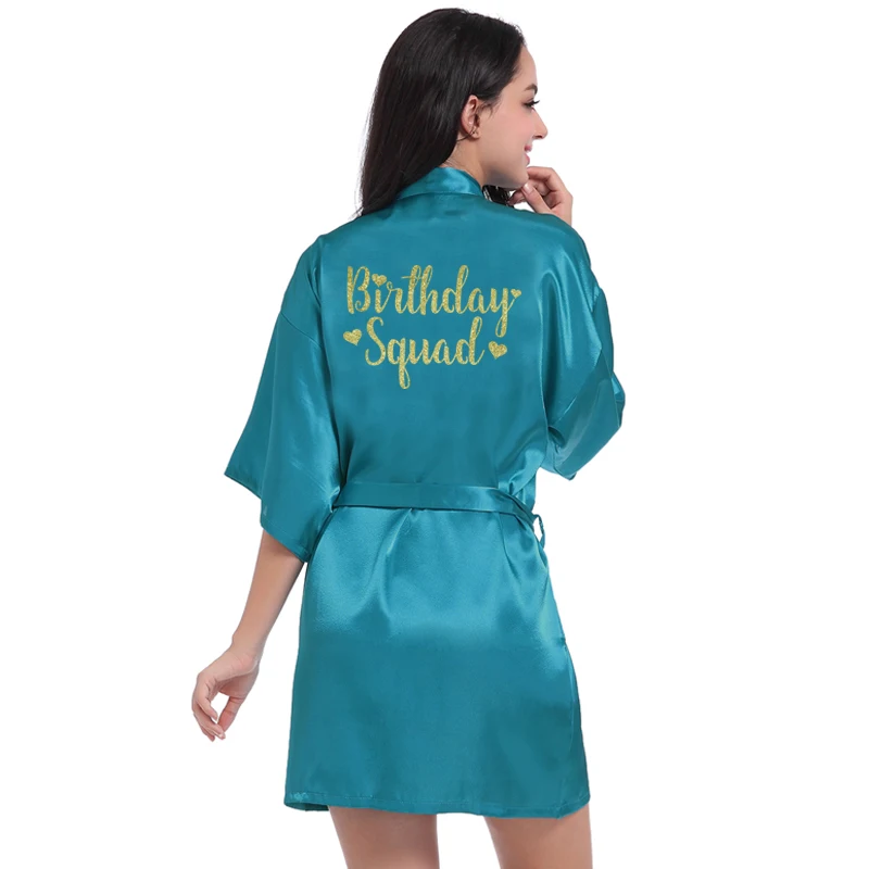 Халат кимоно для девочек на день рождения халат женский шелковый пикантная