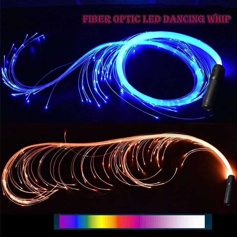 Хлыст для танцев со светодиодный подсветкой 360 градусов многоцветный вечеринок