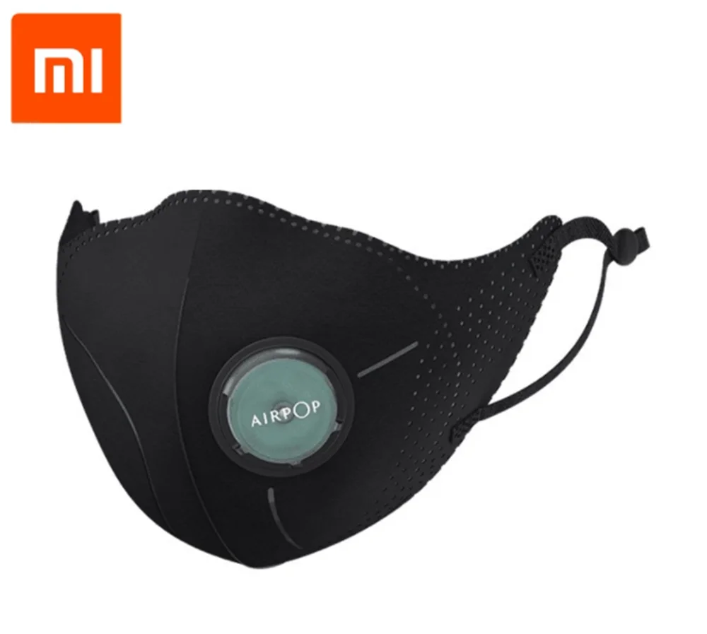 2 шт./пакет Xiomi Mijia Airpop портативная одежда PM2.5 противотуманная маска регулируемый