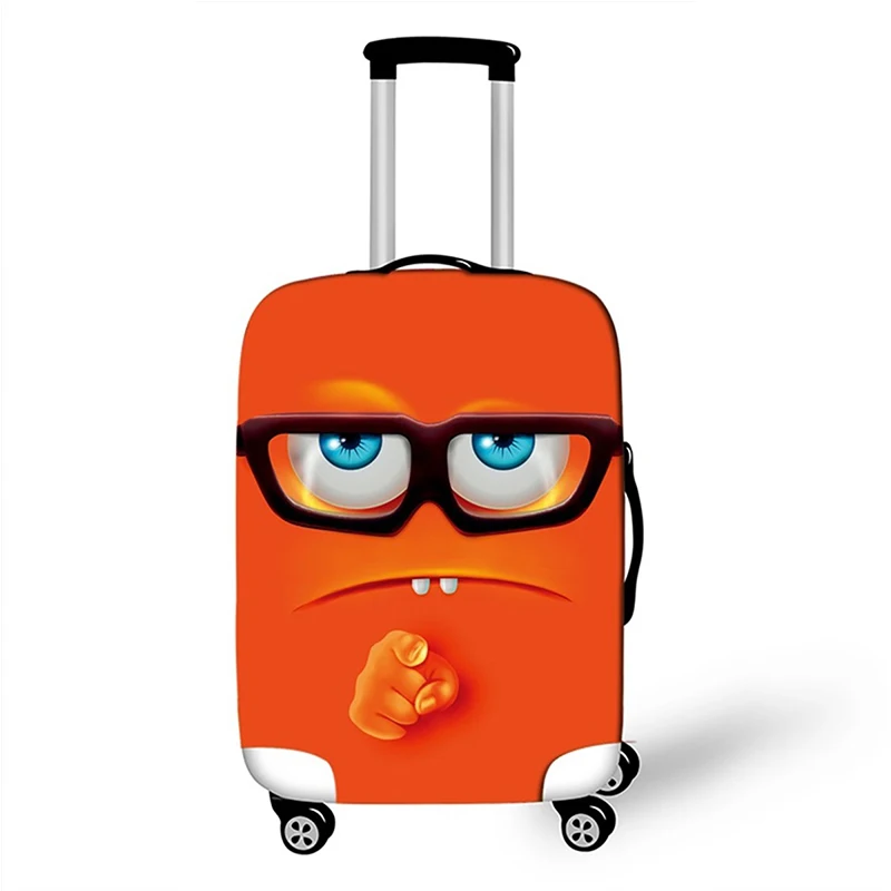 23 Luggage cover SEREQI New style World Map Design Luggage Protective Cover Travel Suitcase Elastic Dust Cover For18 to 32Inch Travel Accessories - Цвет: 23 Luggage cover