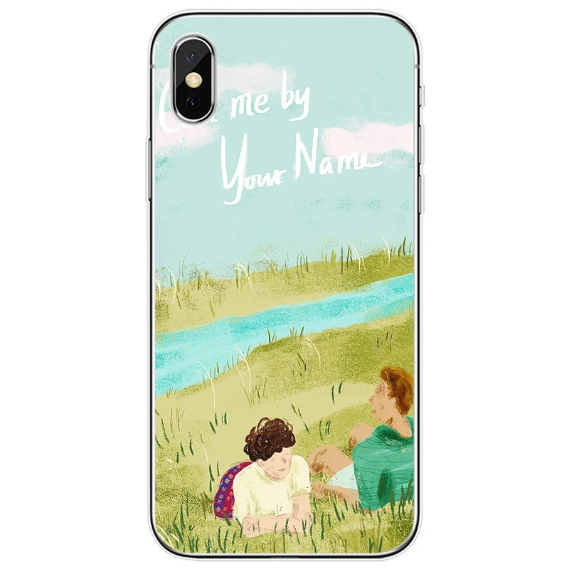 Чехол с надписью Call Me by Your Name мягкий силиконовый чехол из ТПУ для телефона iPhone 5 5S SE