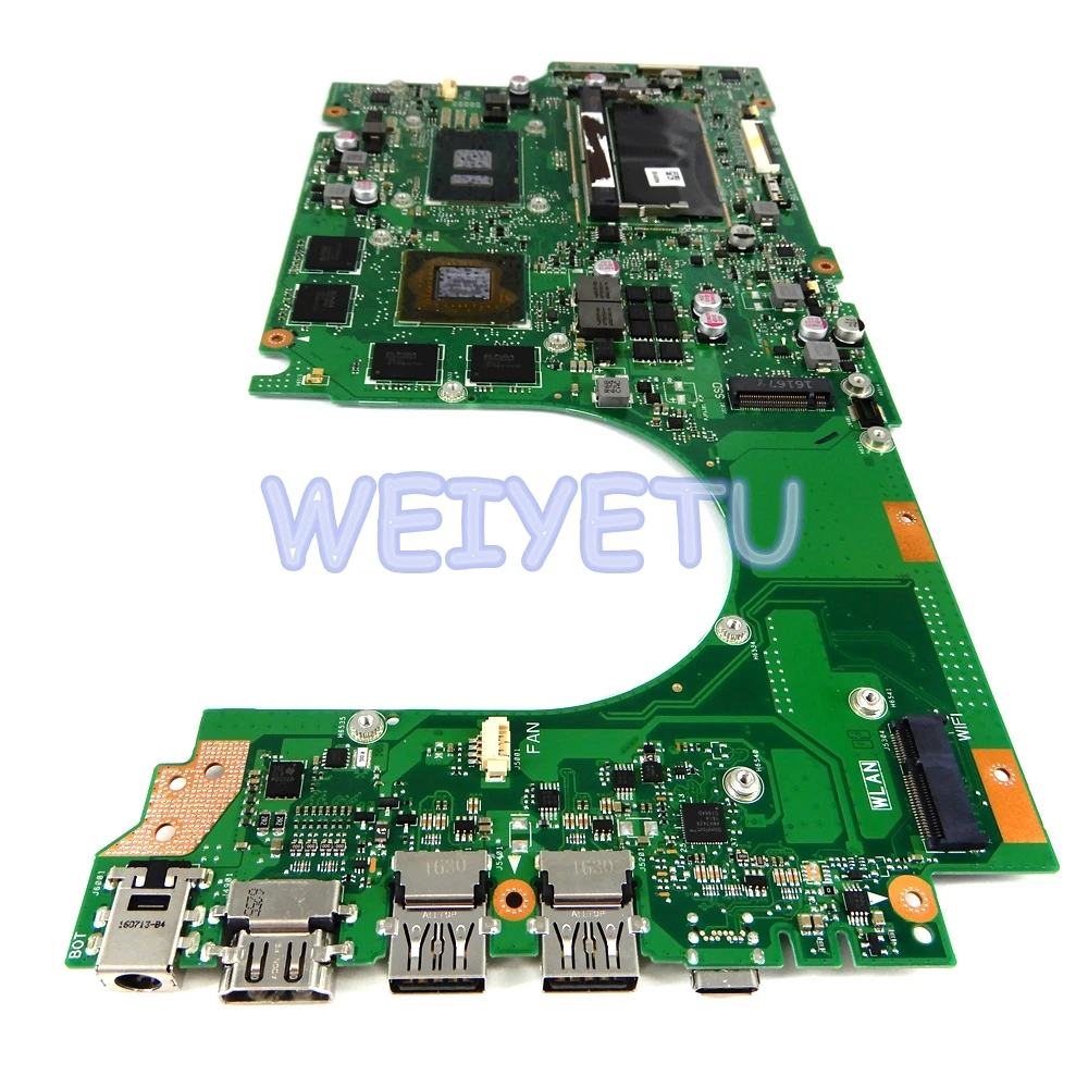 

UX510UW Motherboard GTX960M i5-6200CPU 4GB RAM For ASUS UX510UW UX510UWK UX510UXK UX510UX UX510U Laptop Mainboard REV2.0 Test ok