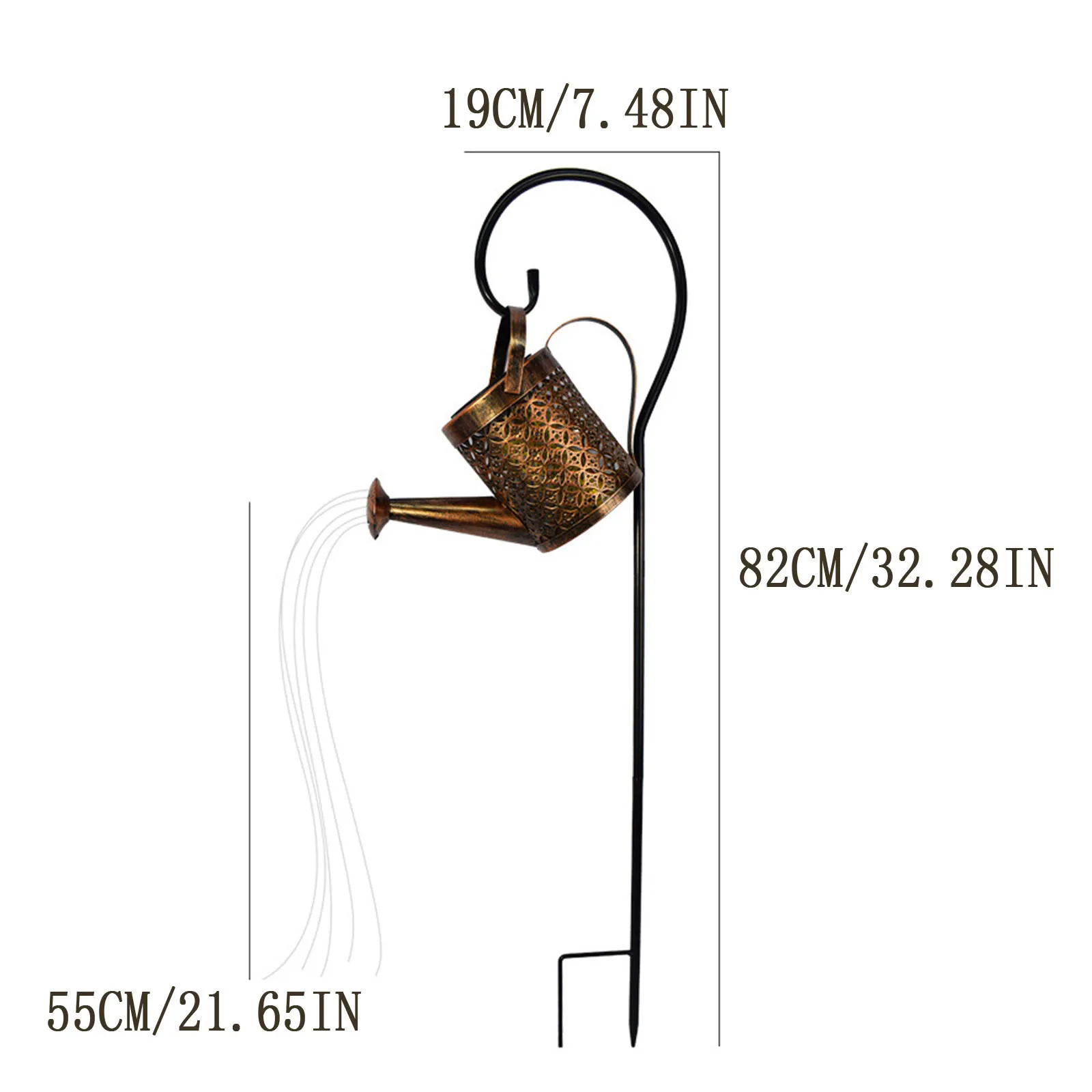 

Garden Art Light For Garden Decoration Outdoor Star Type Shower Light Outdoor Gardening Lawn Lamp Led Light Go For Garden#g3