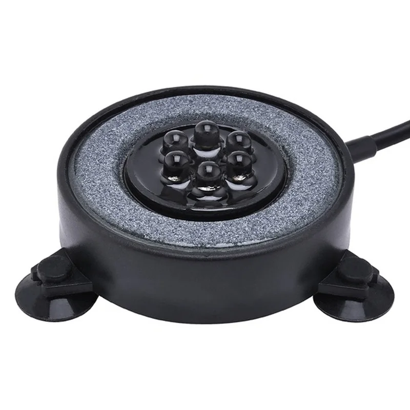 Многоцветная светодиодная подсветильник ка для аквариума с пузырьками воздуха