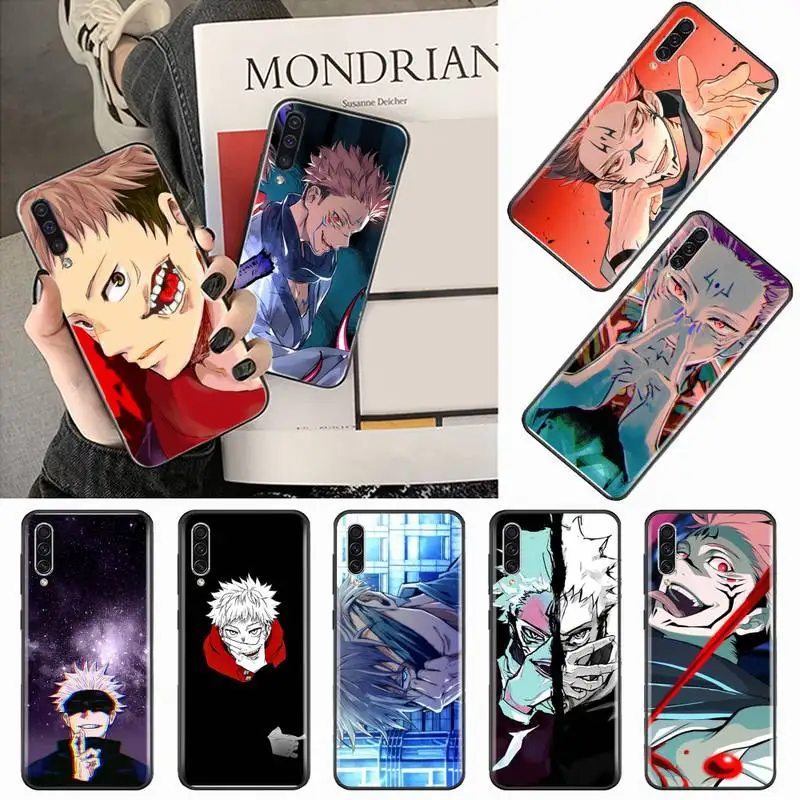 

Jujutsu Kaisen Japan anime Phone Case For Samsung galaxy A S note 10 7 8 9 20 30 31 40 50 51 70 71 21 s ultra plus