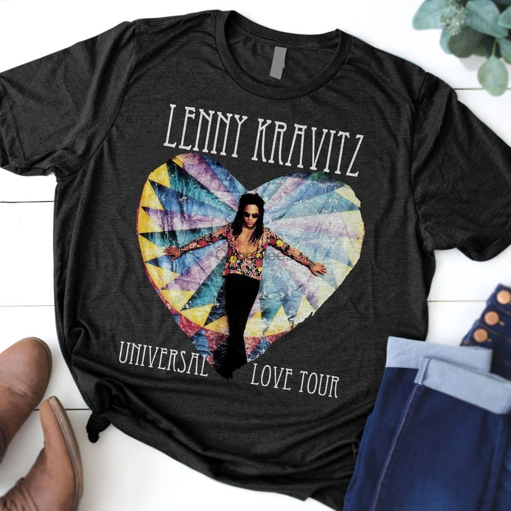 Универсальная рубашка Lenny Kravitz для любовных путешествий женская футболка унисекс