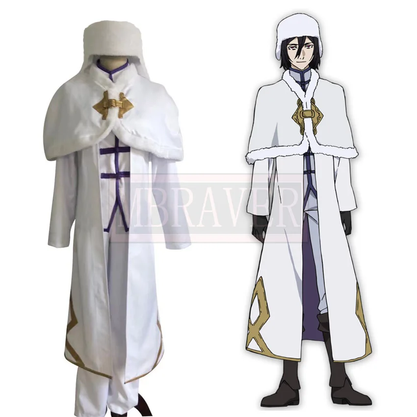 Костюм для косплея Bungo из бродячих псов Федора Достоевского на Хэллоуин любой