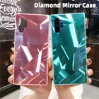 Зеркальный чехол с блестками для Samsung A32, A52, A72, A12, A02, Galaxy A21S, A31, A01, A11, A41, A51, A71, A40, A10S, A20S, A30S, A50S, A70