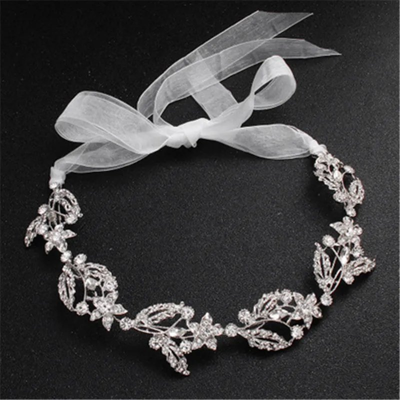 Модные свадебные украшения для невесты аксессуары свадебный цветок лента