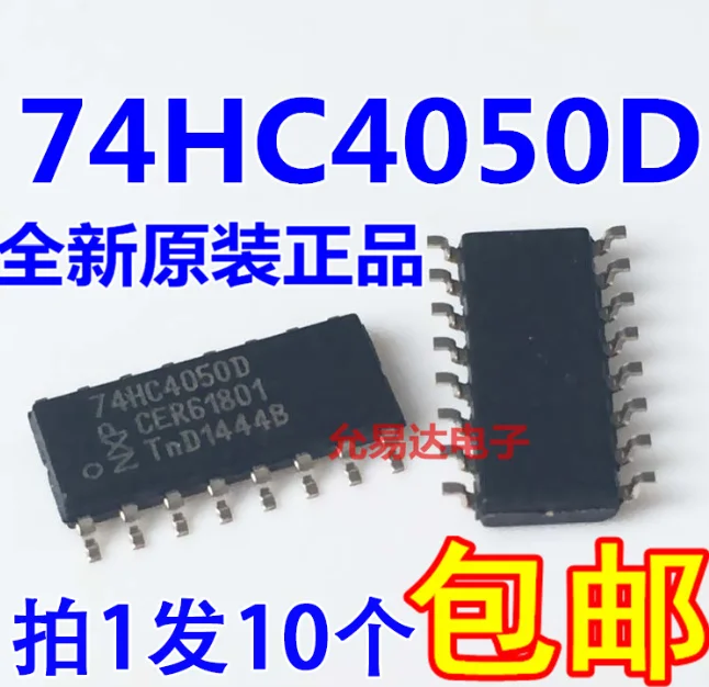 

Mxy 10PCS 74HC4050D SOP16 74HC4050 SOP SMD SOP-16 SN74HC4050DR new and original IC