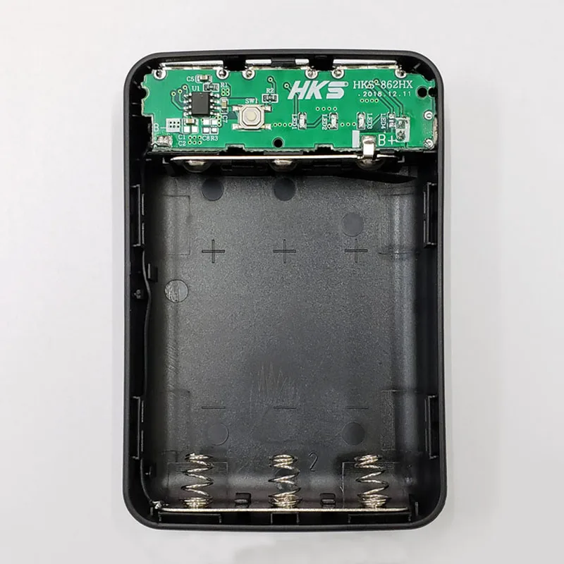 3 шт. 18650 зарядное устройство для аккумулятора чехол внешнего DIY Box USB порта новое