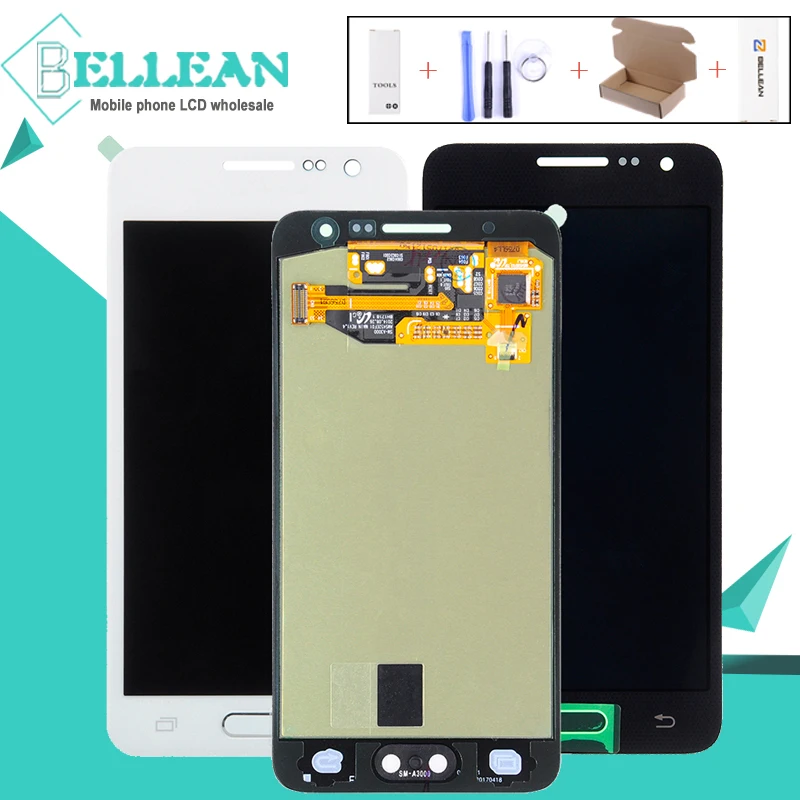 Catteny скидка A300F ЖК дисплей для Samsung Galaxy A3 2015 сенсорный экран дигитайзер сборка A300