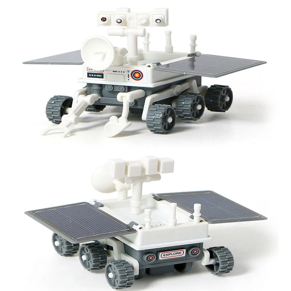 Ствол игрушка 3-в-1 Technic игрушка-робот Солнечный робот космический корабль DIY Kit 3D