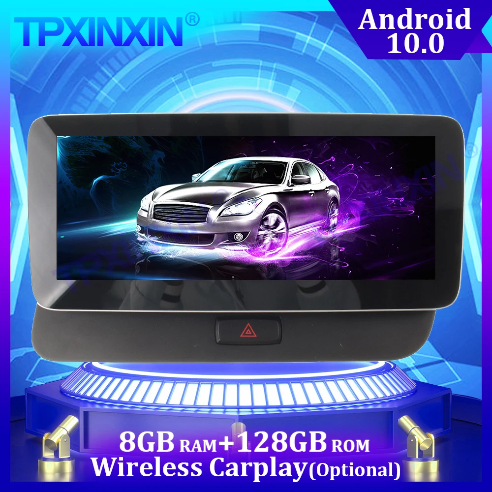 

Для Audi Q5 2009-2016 RHD Android 10,0 8G + 128G Carplay мультимедийный плеер стерео лента Регистраторы GPS Navi авто радио головное устройство DSP