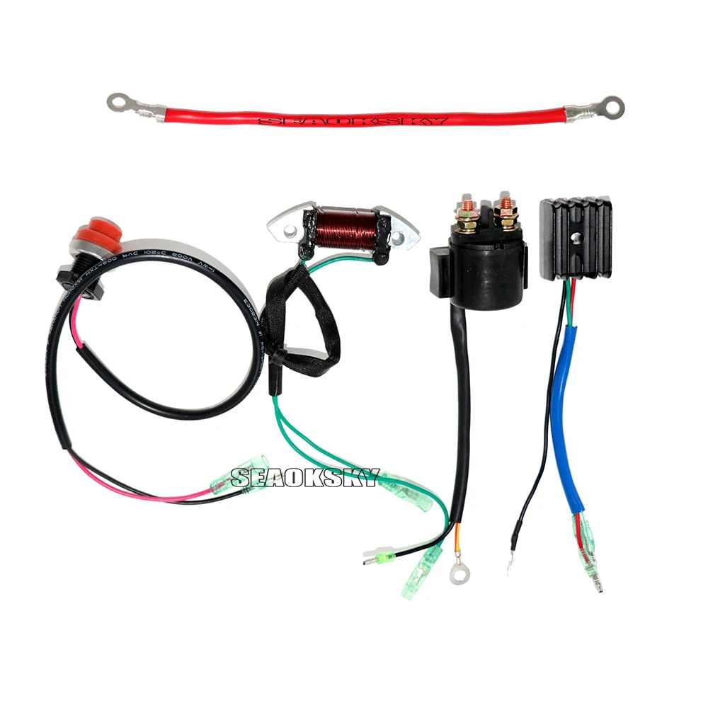 

Electric Start Kit For YAMAHA T30 2 Stroke 30HP Outboard Motor