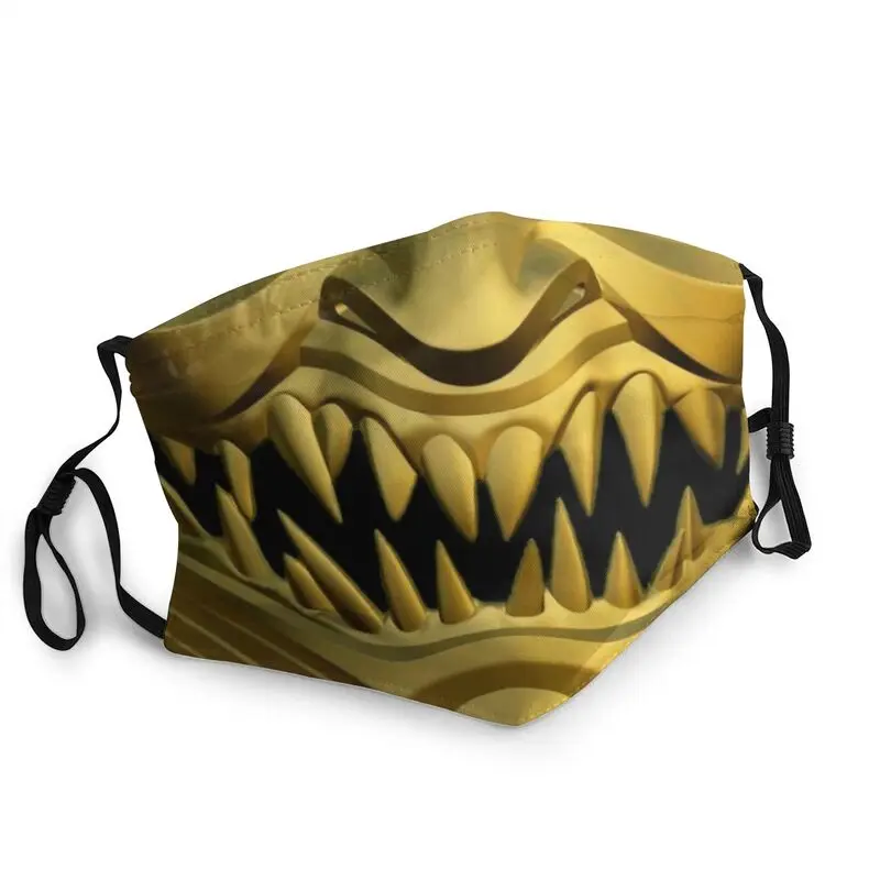 

Scorpion Samurai Mortal Kombat Mask Men Anti Haze Sub Zero MKX Liu Kang Mask Protection Cover Respirator Washable Mouth Muffle