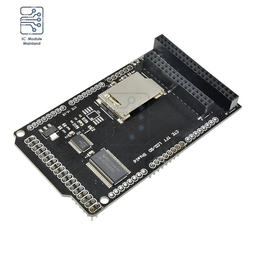 Модуль платы расширения TFT/SD Shield 2 8 3 дюйма для Arduino DUE mega 2560 плата разработки
