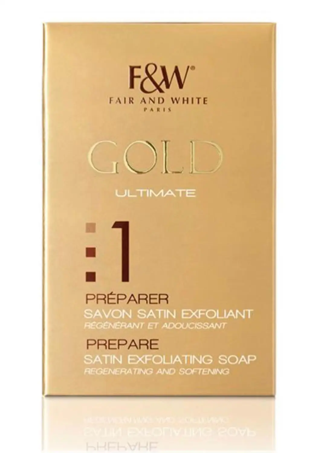 

Fair And White | Satin Exfoliating Soap | Gold 1 | AFRIWORLD
