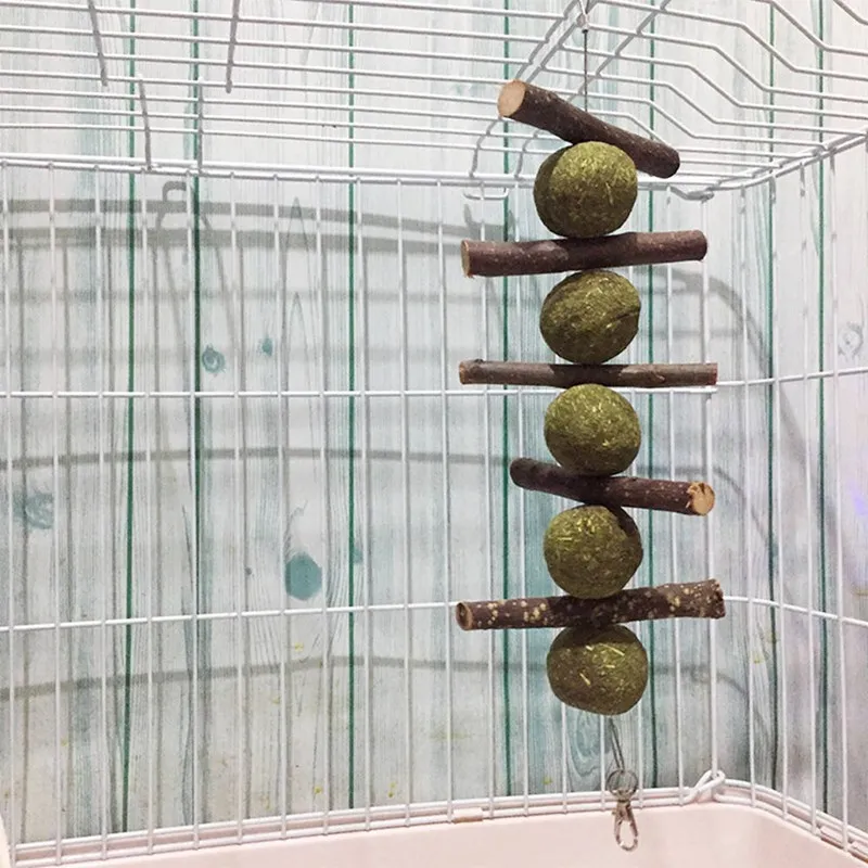 Жевательные игрушки в виде кролика для зубов хомяк органические деревянные