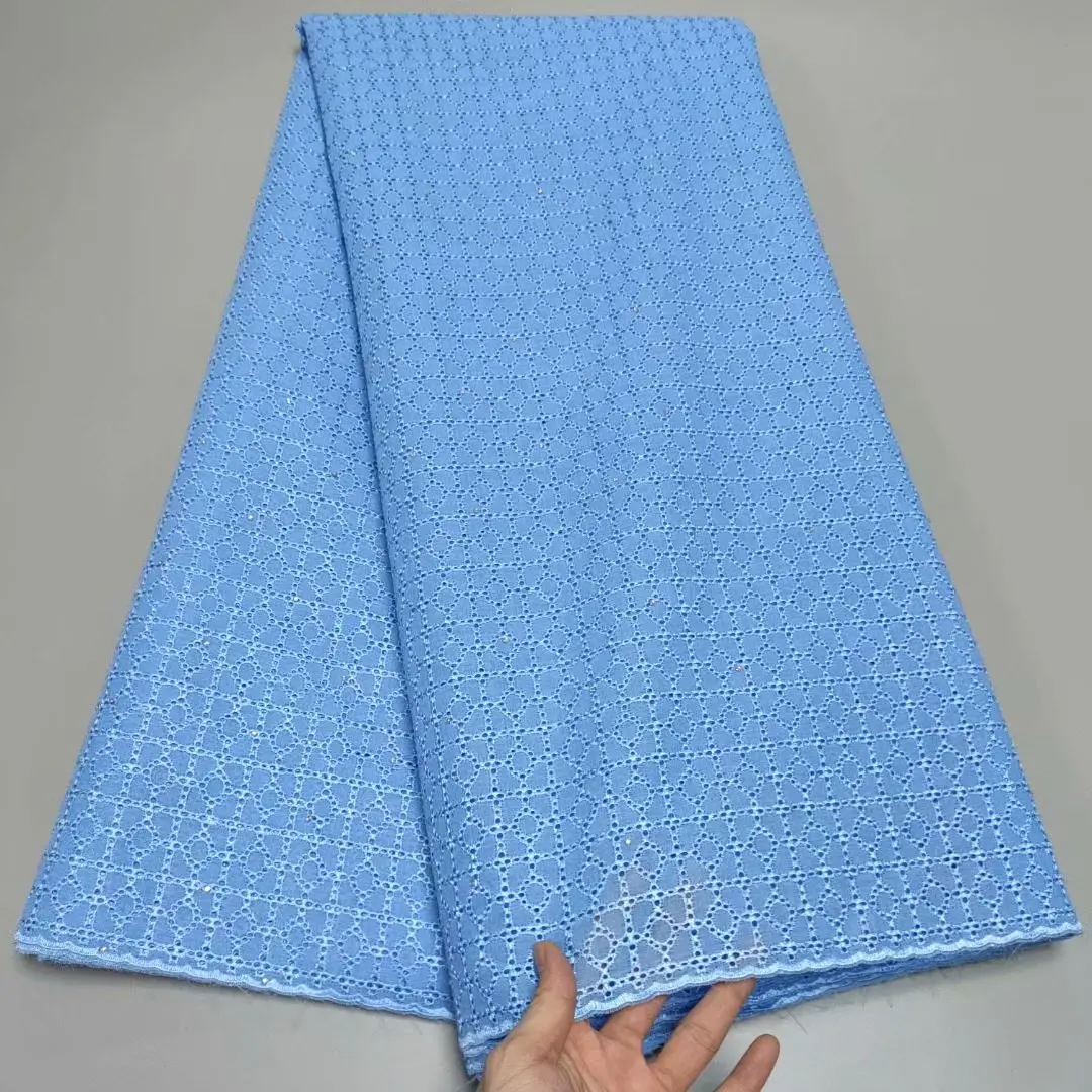 

TYC77 Бесплатная доставка 100% хлопок африканская сетчатая кружевная ткань, Высококачественная вышитая вуаль кружева для одежды!