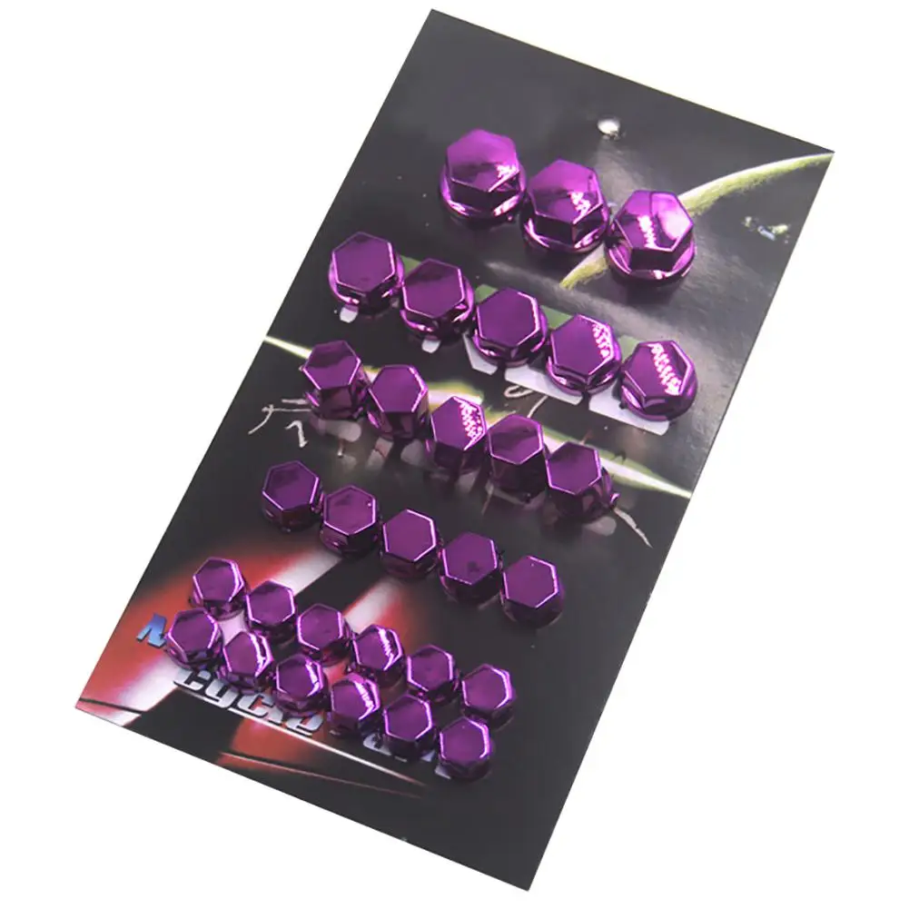 Новый набор мотоциклетных аксессуаров шестигранная гайка крышка винта|Гайки и