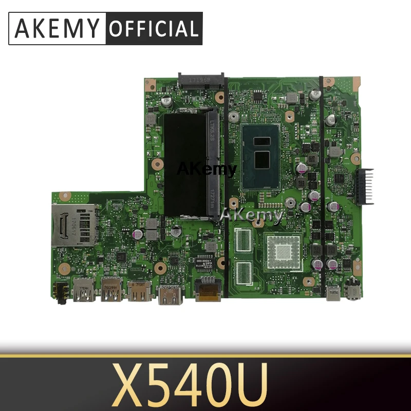 Сервис обмена материнская плата для ноутбука For Asus X540U X540UA X540UV PM/GM|Материнские