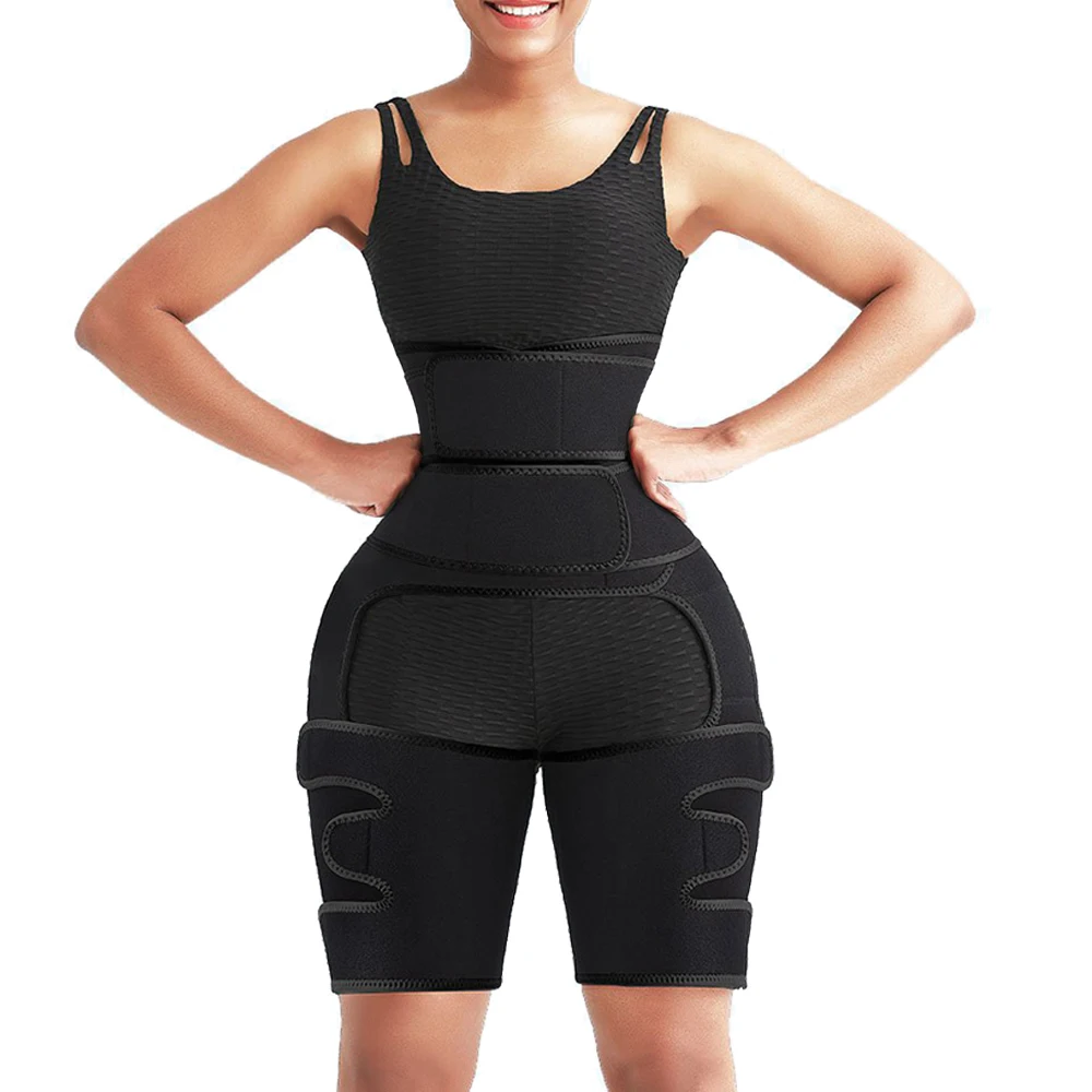 HEXIN Пояс для ног триммер бедра пот более тонкая талия тренажер похудения