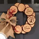 10 круглых деревянных изделий ручной работы, украшения для стен на день рождения сделай сам
