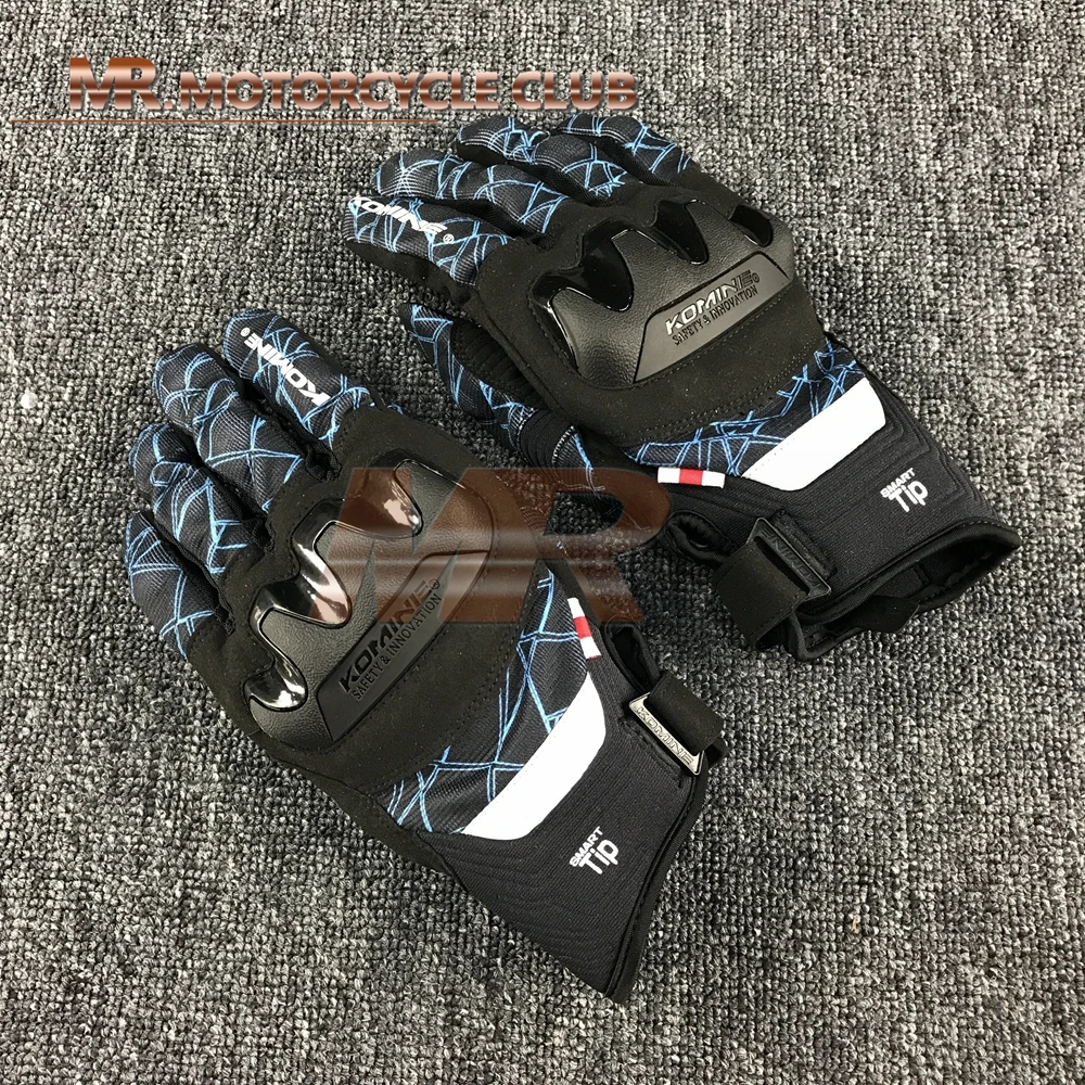 Komine GK-220 3D мотоциклетные летние перчатки из сетки Защитные Дорожные гоночные с