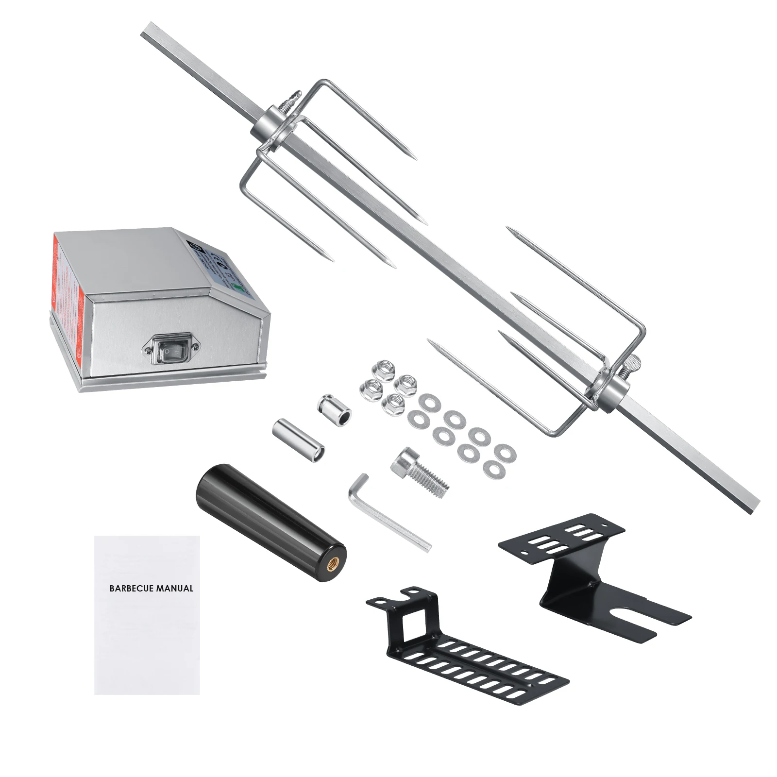 electric barbecue stainless steel barbecue set barbecue grill universal 107cm long grill rod for grilling camping barbecue tools free global shipping