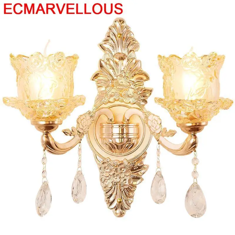 Бра Arandela Para Parede Lampara De Pared Crystal Wandlamp аппликация Murale светильник для спальни