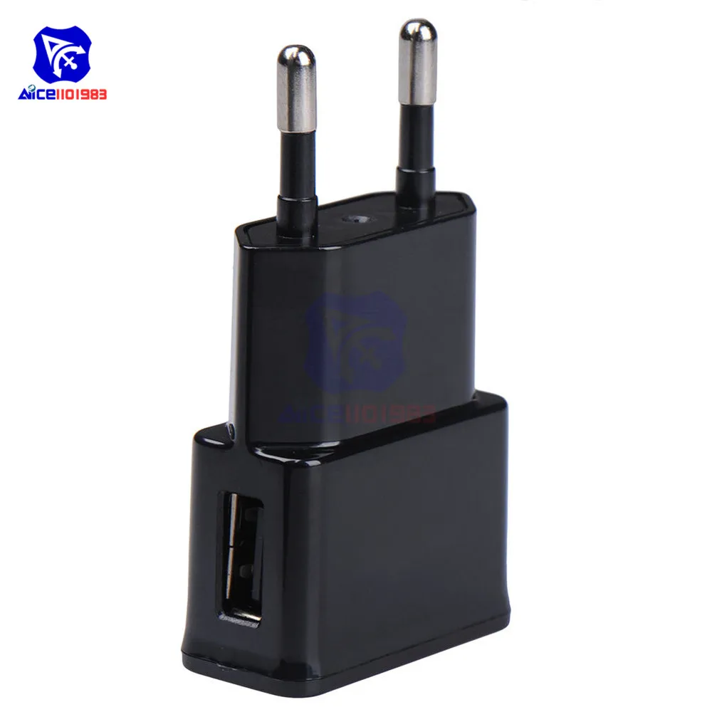 Настенное зарядное устройство с USB портом 5 В 2 А|eu charger|eu adaptertravel adapter eu |