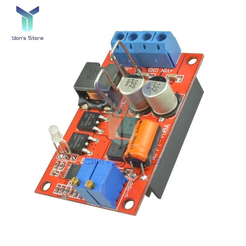 

DC 8-28V 5A MPPT Solar Panel Charge Regulator Controller Board Lithium Battery Charging Board