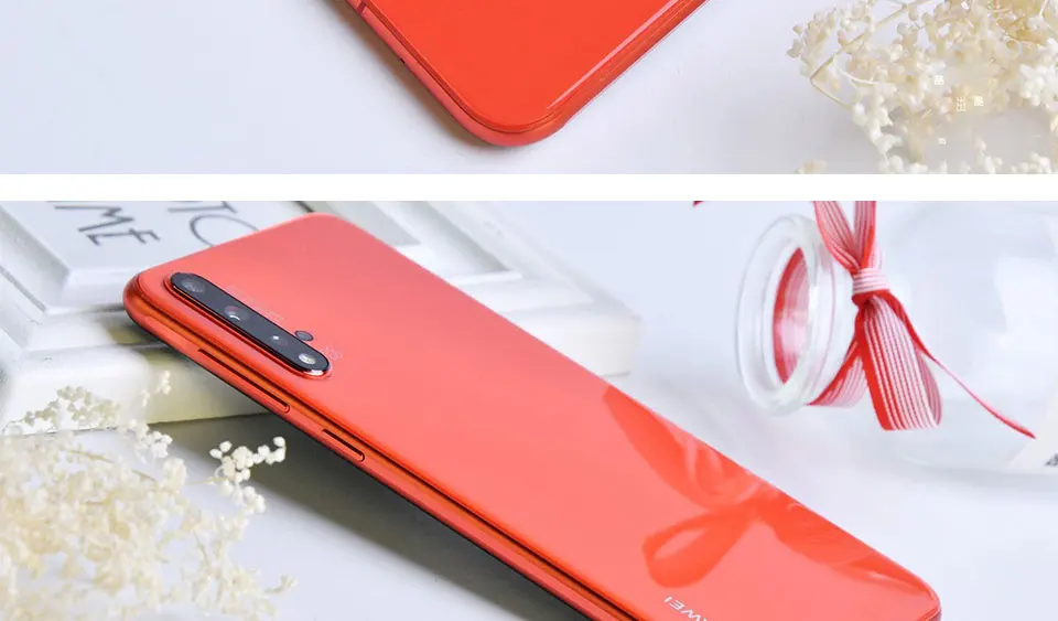 huawei Nova 5 pro, 8 ГБ, 128 ГБ, мобильный телефон, четыре ядра, 6,39 дюймов, OLED, Android 9,0, 3500 мАч, встроенный экран, отпечаток пальца, Google play