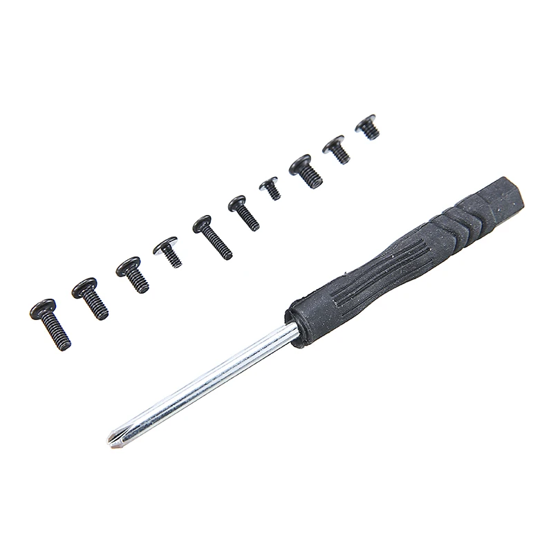 Винты из легированной стали для ноутбука 500 шт. черные мини металлические винты