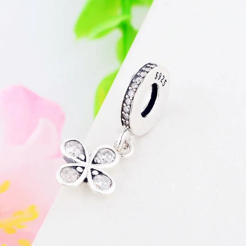 Шарм-бусина из серебра 925 пробы в форме каплевидной капли | Украшения и аксессуары