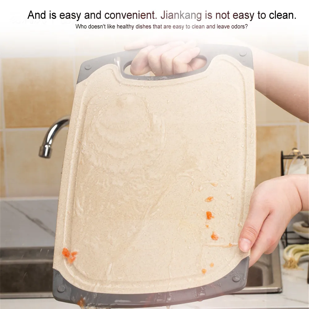 Xyj L M S Размеры 3 шт./компл. прямоугольник Пластик разделочная доска с ручкой пищи