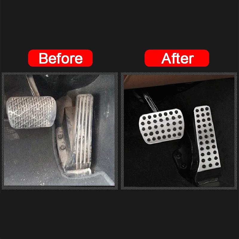 Автомобильные педали крышка для ног ускоритель тормозного сцепления комплект