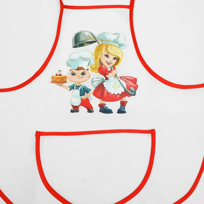 Карнавальный костюмВеселые Поварятафартук колпак толкушка р32 36 рост 122 134 4819658 |