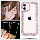 Высококачественные блестящие защитные чехлы из стекла для iPhone 12 Mini 11 Pro Max XS Max XR X Противоударная защита экрана