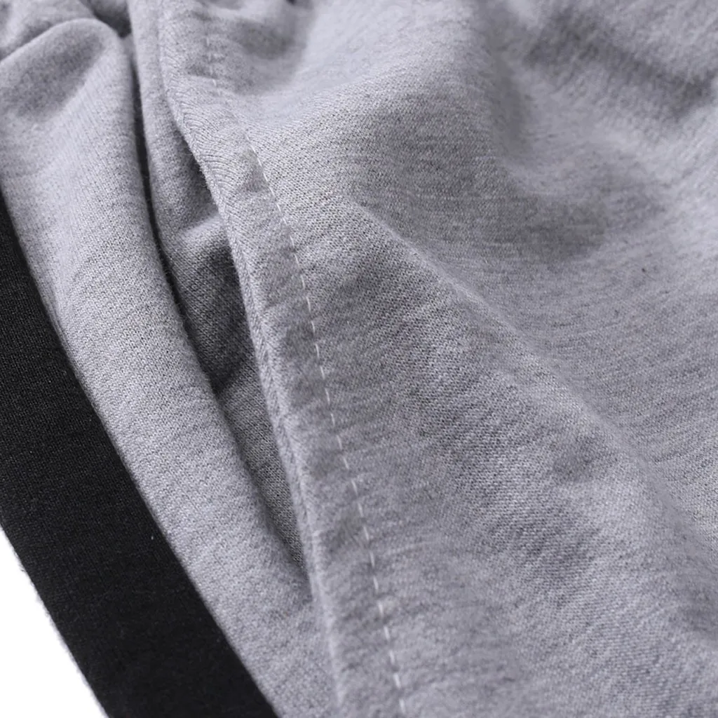 Мужские брюки сшитые в полоску комбинезоны повседневные с карманами спортивные