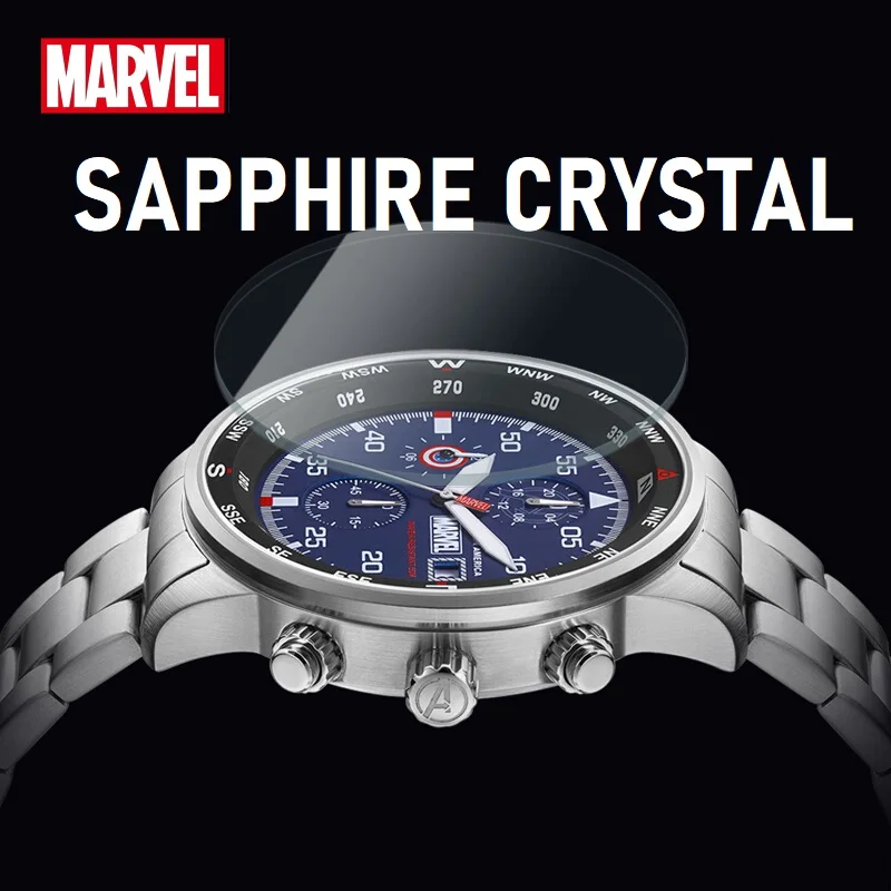 Оригинальные мужские кварцевые наручные часы Marvel железный Веном паук