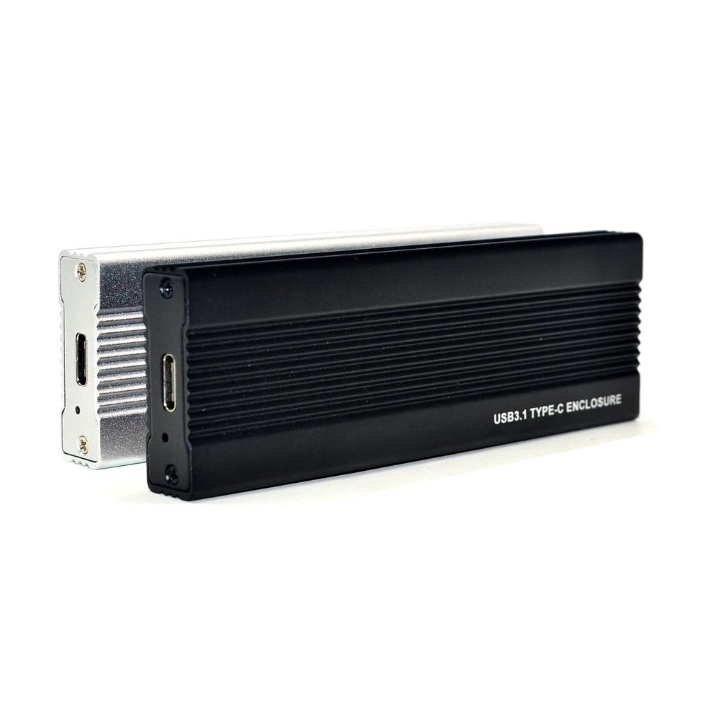 M2 SSD чехол NVME USB корпус коробка M.2 адаптер 3 1 Gen 2 Внешний M Коробка для ключа 2242/2260/2280