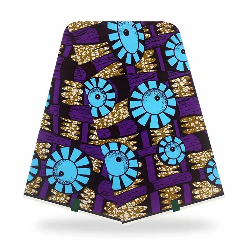 

2020 ankara fabric new arrival 6yard wax prints fabric wholesale african fabric 100% cotton african wax print fabric