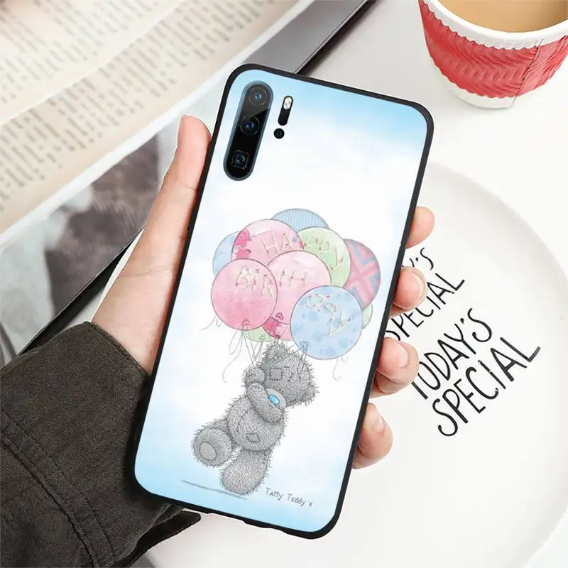

Cute cartoon animalo bear Tatty Teddy Phone Case For Huawei honor Mate P 10 20 30 40 i 9 8 pro x Lite smart 2019 nova 5t