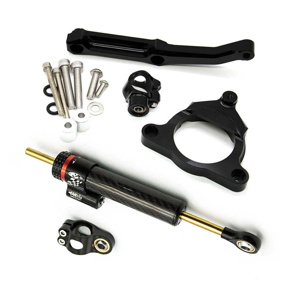 

Motorcycle CNC Steering Damper Stabilize Dampers Bracket Mounting Kit For Kawasaki Z800 2013-2018 2013 2014 2015 2016 2017 2018
