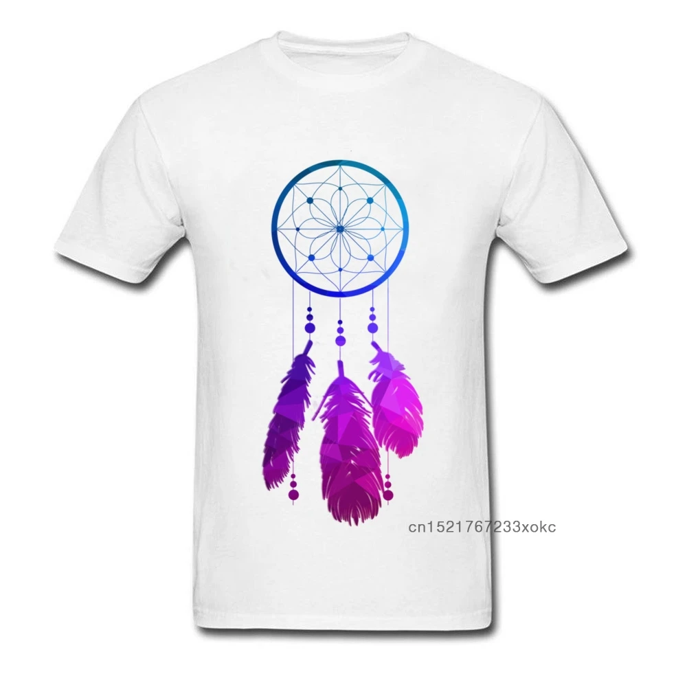 Geo Neon Dreamcatcher футболка с круглым вырезом Лето/Осень Повседневные Топы И Футболки