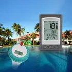 Термометр для бассейна с цифровым экраном и сигнализацией температуры, плавающий термометр для бассейна, быстрая доставка
