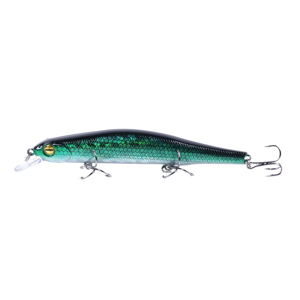 1 шт. ловля щуки и карпа Приманка Minnow 12 5 см/17 7g опускается на дно искусственные